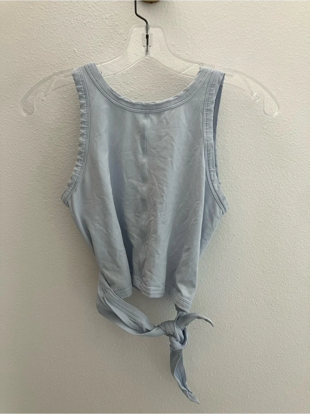 lululemon athletica Light Blue Cropped Tank